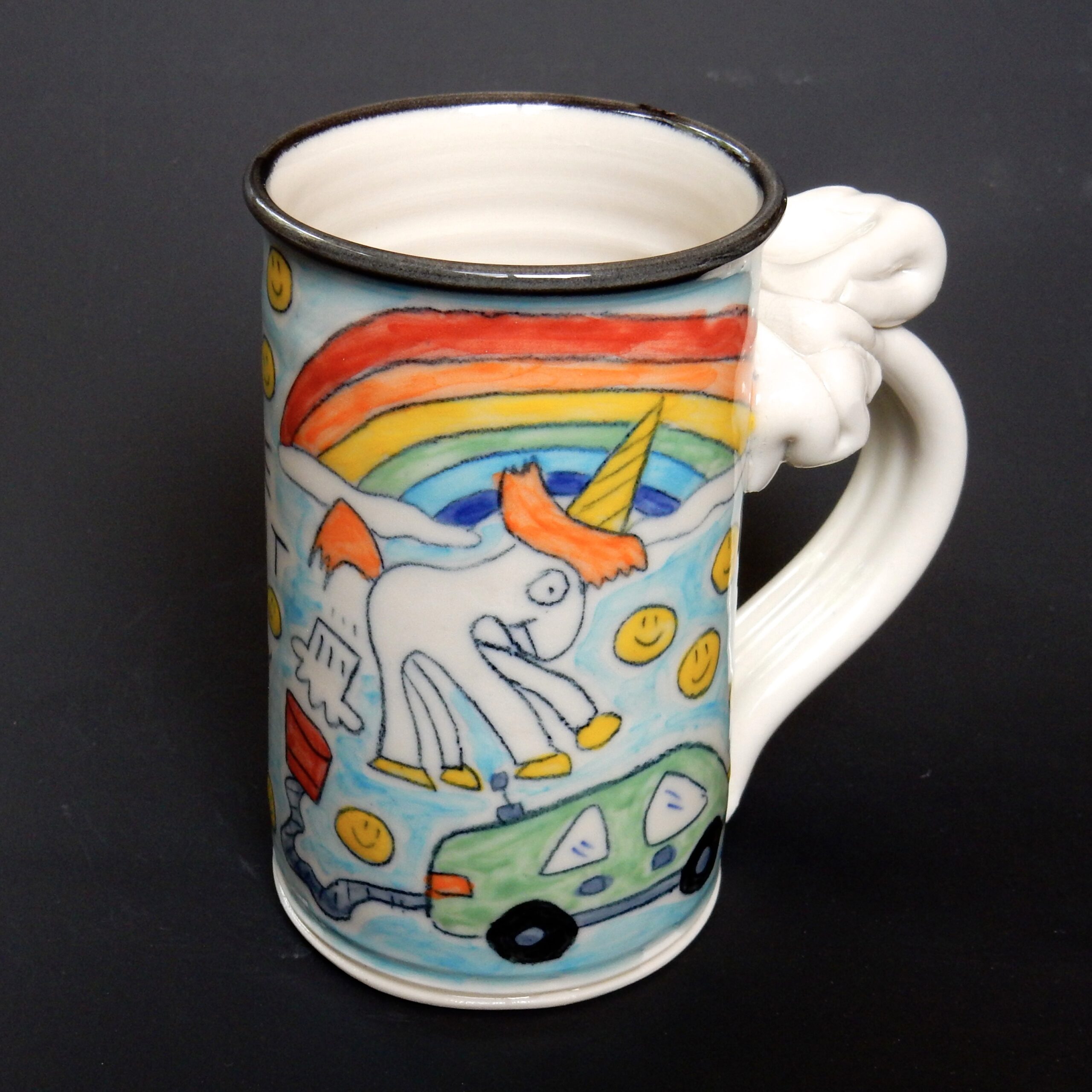 I'm Driving My TESLA MODEL S Coffee Tea Ceramic Mug Office Work Cup Gift 11  oz 